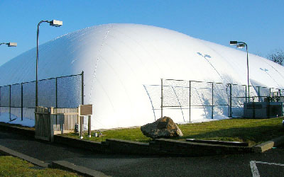 氣膜建筑行業動態_氣膜體育館綠色發展實踐健康運動